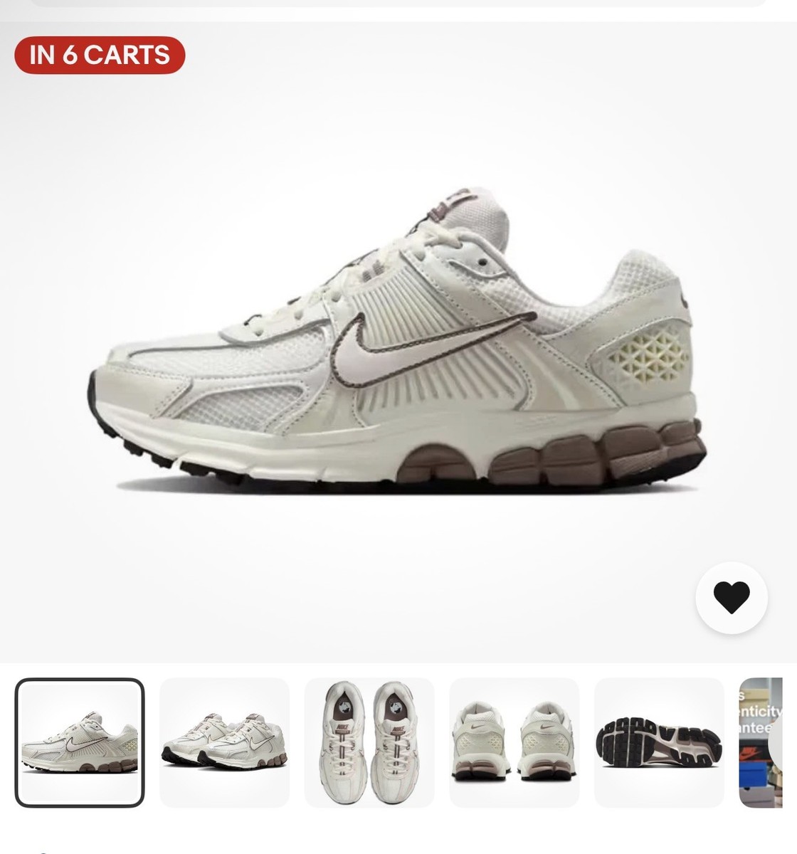 Nike Zoom Vomero 5 Sail Mink Brown Black Women's - IB8129-133 | eBay