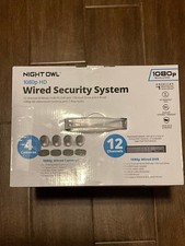 Night Owl - 12 Channel 4 Camera Wired 2K 1TB DVR Security System