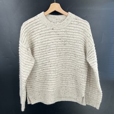 Madewell Donegal Elsmere wool blend pullover sweater cozy coastal timeless S