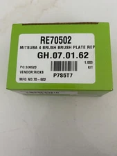 Ricks Motorsport Electric BRUSH PLATE REPAIR KIT MFG NO:70-502 FREE SHIPPING