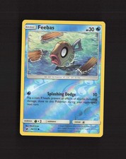 Feebas 26/111 Crimson Invasion Reverse Holo Pokemon Card LP+