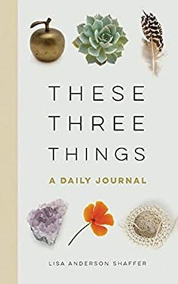 These Three Things : A Daily Journal Hardcover Lisa Anderson Shaf
