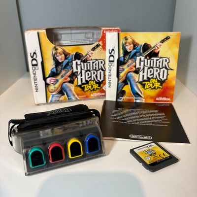 Guitar Hero On Tour Nintendo DS   Spiel mit Guitar Grip und OVP