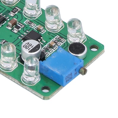 VU Meter Reverse Connection Protection Voice Control Verhindert Brennen LED UB