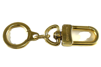 Auth Louis Vuitton Charm Key Chain Anokre Gold M62694 LV 53300