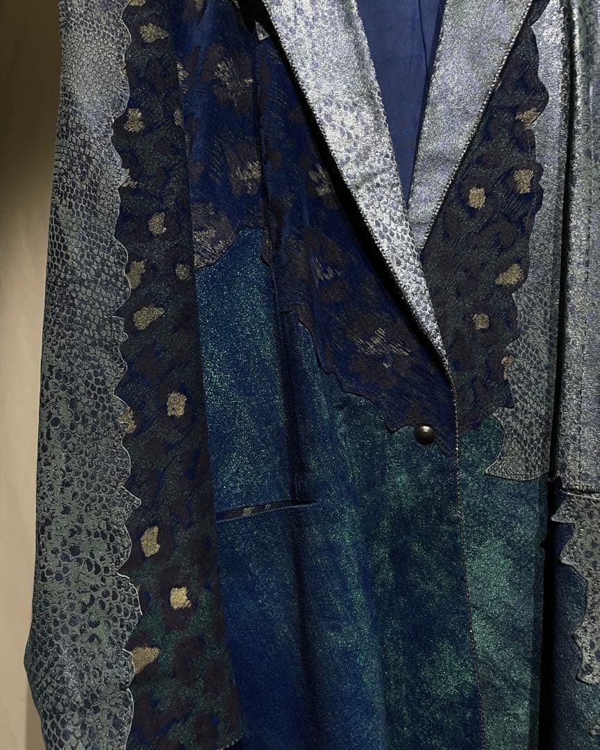 Museum Piece: 80-90s Roberto Cavalli Hand Painted Leather
