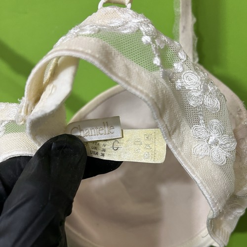 36C Chantelle 3236 Balconette Lace Vintage Bra - Picture 3 of 5