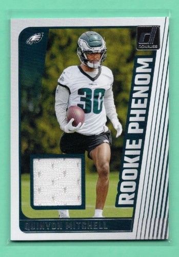 2024 Panini Donruss Quinyon Mitchell #RPJ-QMI Rookie Phenom Jersey Patch RC