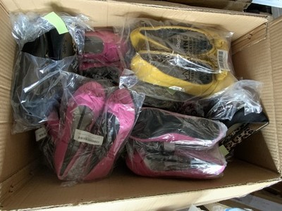 25 Pair Lot Girls Ballet Flats Shoes Mixed Colors Sizes Bulk Resale New