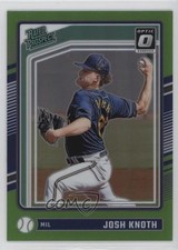 2024 Donruss Optic Rated Prospects Green Velocity Prizm 60/149 Josh Knoth 19l7