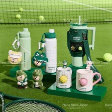 Pre-sale Starbucks China Collab Lacoste Tumbler Mug Bearista Plush keychain gift