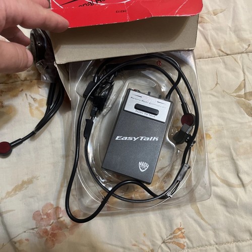 Three Nady Systems EasyTalk Personal Radio Communicator VHF Transmitter/Receiver - Zdjęcie 8 z 8