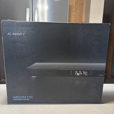 AIRCOM T10, Quiet Cooling Fan System 17'' for Receivers, Amps, DVR, AV Components