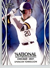 Spencer Torkelson 2021 Leaf The National Chicago VIP2 Detroit Tigers