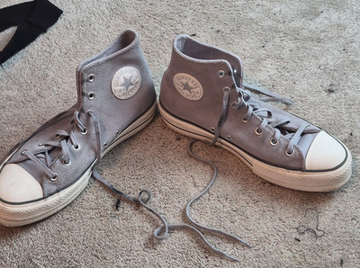 Converse Chuck Taylor All Star Lift Platform High Top Sneaker Gray A03251C