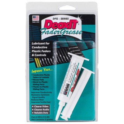 CAIG Laboratories DFG-213-8G DeoxIT FaderGrease Syringe 8g NIP