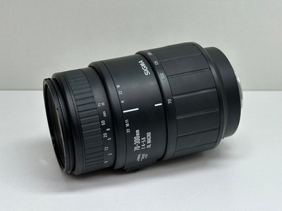 Sigma 70-300 mm 1:4-5,6 DL Macro Lens Made in Japan, geprüft  BLITZBEREIT 