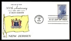 Mayfairstamps US FDC 1964 New Jersey 300th anniversary of english colonization f