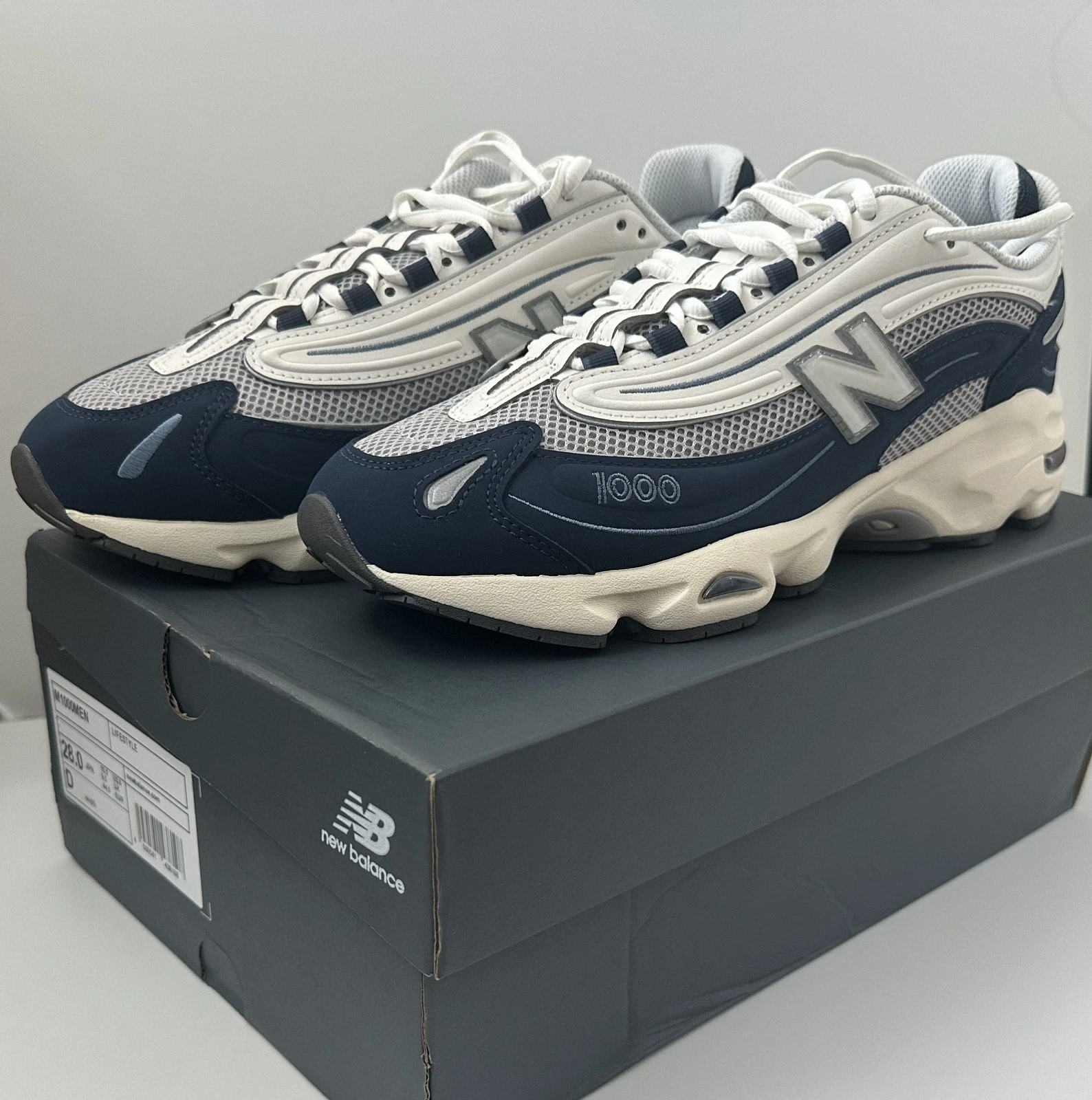 New Balance 1000 "Navy Sea Salt" M1000MEN - Brand New - Size US 10 / 28cm
Opens in a new window or t