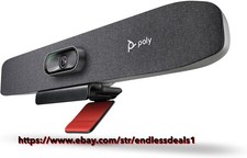 Poly Studio R30 4K Video Conferencing Bar Plantronics Camera, Mic, S