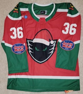 Lehigh Valley Phantoms Sawyer Boulton Holiday  Warmup Jersey Size Xl 
