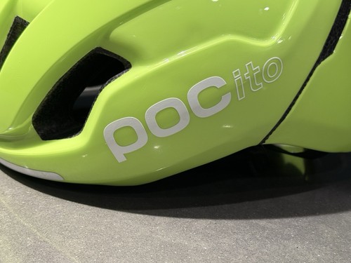 POC Pocito Omne MIPS Kids Bike Helmet 48-52 XS FLUORESCENT GREEN - Picture 8 of 10