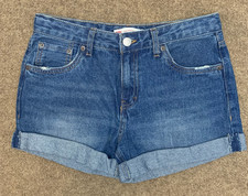 Levis Shorts Girls 16 Girlfriend Shorty Rolled Hem Cutoff 100 Cotton Denim