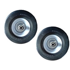 2- No Flat Tires 13x6.5-6 Fits Hustler 607317 2- No Flat Tires 13x6.5-6 Fits Hustler 607317