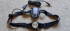 LED Lenser H7R Rechargeable Head Torch Adjustable Power & Beam Focus. Used