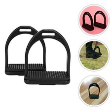  2 Pcs Protective Saddle Stirrup Horse Riding Supply Wear-resistant Stirrups