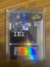 2005 Playoff Absolute Memorabilia Absolutely Ink Ben Sheets #AI-105 18/50