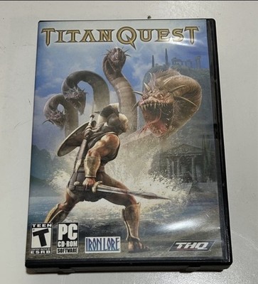Titan Quest PC 2006 All 5 Disc Booklet and Map Included Complete Series
