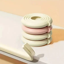 1pc 2m-(79in) Baby Safety Bumper Strip Table & Corner Protector with Tape - NEW