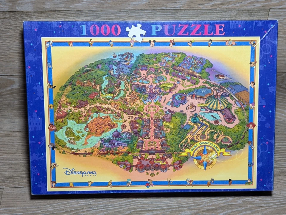 Disneyland Paris Puzzle 30th Birthday 1000 pieces Clementoni - Complete Checked - Image 3 of 4