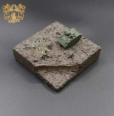 1/144 American M113 NM135 Handmade 3D Printe armored vehicle Finished Product