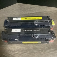 2pk CRG 055 Toner For Canon 055 ImageClass MF743Cdw MF741Cdw MF745Cdw WITH CHIP
