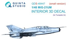 Quinta Studio 1/48 MiG-21UM 3D-gedrucktes & f...