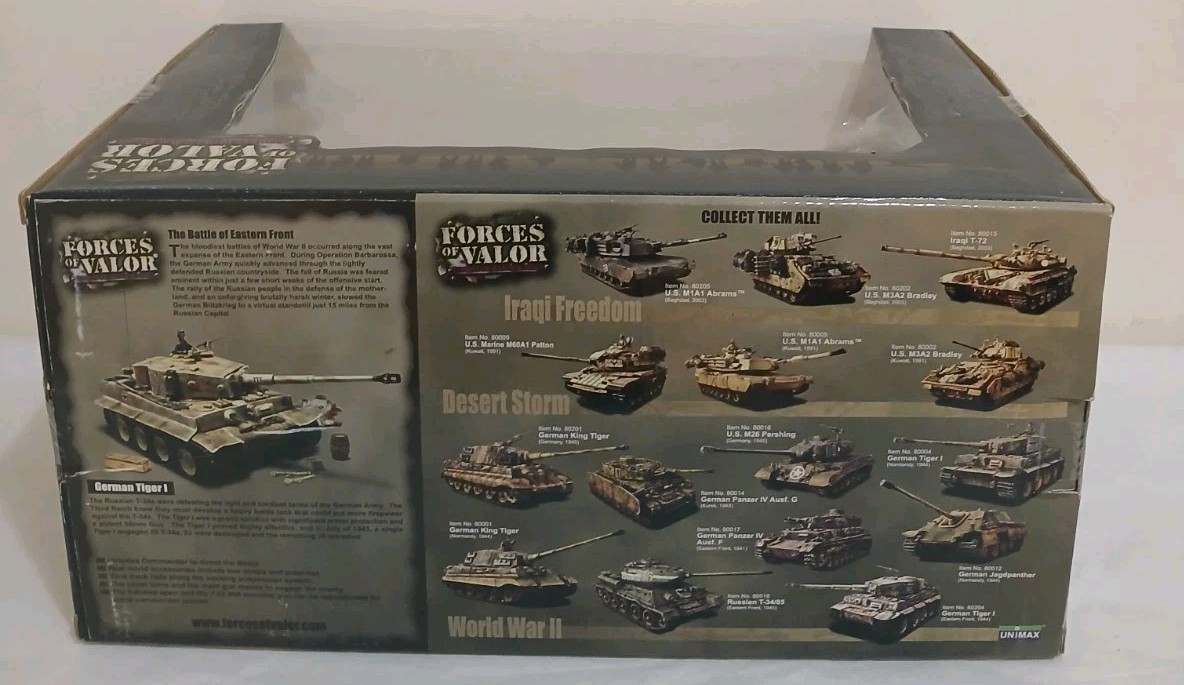 1:32 Forces Of Valor German Tiger 1 Eastern Front 1944- Enthusiast