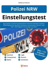 Polizei NRW Einstellungstest: Eignungstest im Polize… | Erdmann, Waldemar | Buch