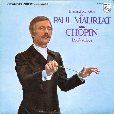 #ad Paul Mauriat – Joue Chopin 14 Valses LP 1973 Grand Concert Vol 1 Philips $22.99