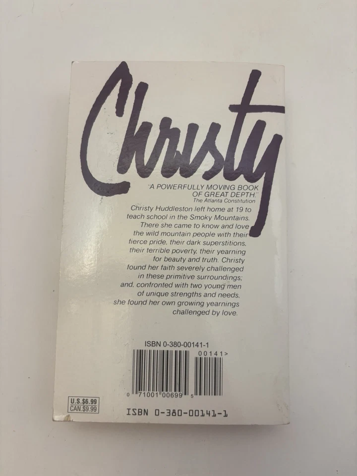 Christy by Catherine Marshall Avon Paperback 1967 Vintage Christian Fiction Foto 2 de 3