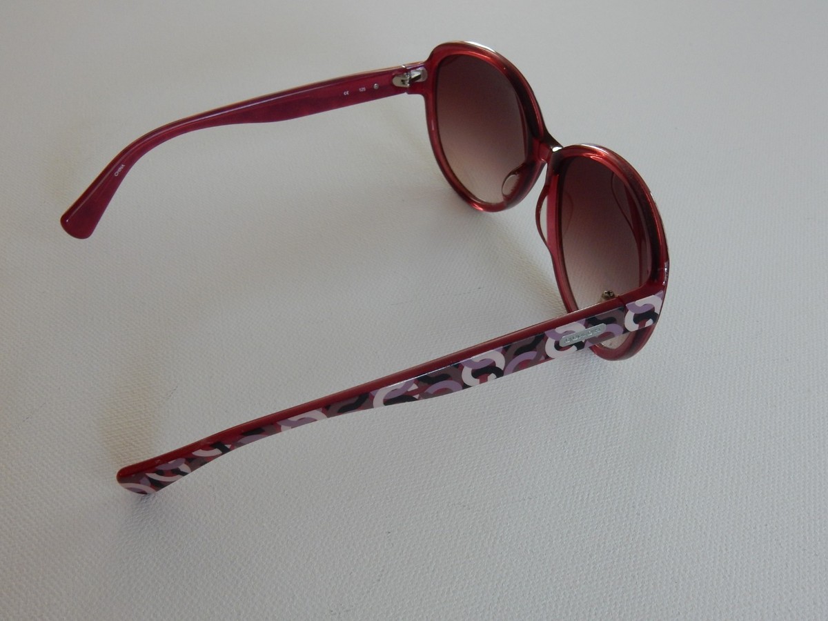 Pre-Owned Coach S2029 Sunglasses - Pink Frames 0HC8395U__581390__P21__shad__f  main image 3