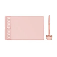 Huion Inspiroy 2 S Drawing Graphics Tablet Scroll Wheel H641P, Pink