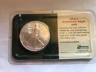 2005 $1 American Silver Eagles in Littleton Holder - BU