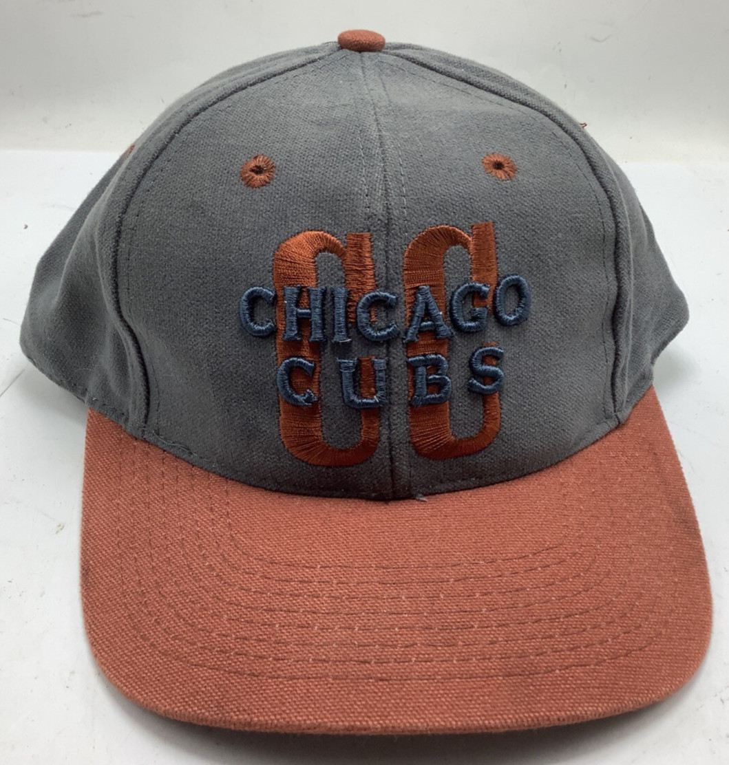 Twins Enterprise MLB Chicago Cubs Baseball Cap Men's One Size Copper/Grey spell