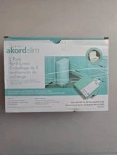 Akord Slim Refill Liners for Adult Underwear Disposal Box of 2 Liners