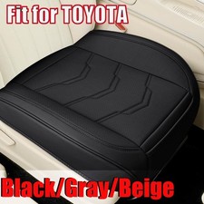 For Toyota Car Seat Cover Front Seat Pad Cushion Leather Breathable Protector For Toyota Car Seat Cover Front Seat Pad Cushion Leather Breathable Protector