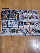 Gundam War Card Bulk Lot Set include Zeon, Duel, fogli da gioco usati anni 80