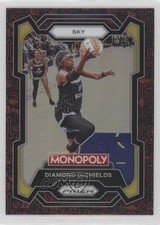 2024 Panini Prizm Monopoly WNBA Classic Icons Red Diamond DeShields #60 0w8