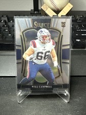 2025 Panini Select Will Campbell #179 RC Rookie Patriots